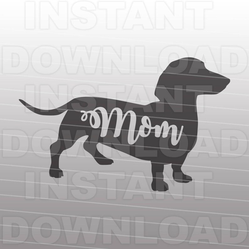 Download Dachshund Mom SVG FileWeiner Dog SVGRescue Dog svg-Personal | Etsy