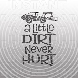 Ein kleiner Schmutz, der nie verletzt wird Holz Skidder SVG-Datei, Holz Skidder SVG, Holzfäller SVG -Vector Art kommerzieller & persönlicher Gebrauch-Cricut, Silhouette, Cameo