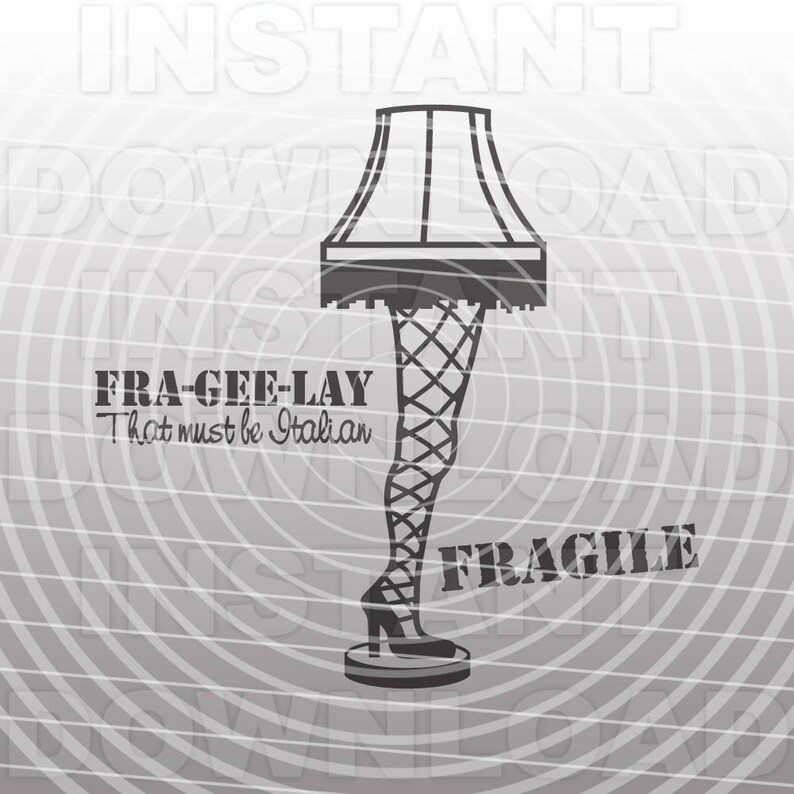 Leg lamp story christmas stitch cross pattern handmade pdf Leg Lamp Svg File Christmas Story SVG File Vector Art | Etsy