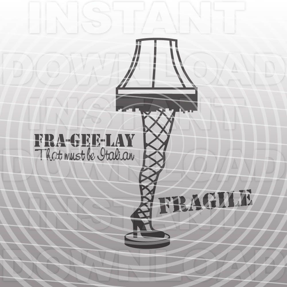 Download Leg Lamp Svg File Christmas Story Svg File Vector Art Etsy