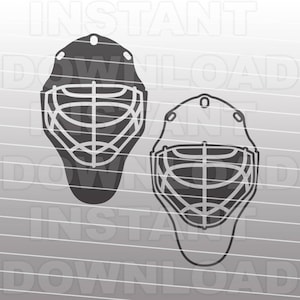 Torwart Maske SVG-Datei,Hockey SVG,Hockey Player svg-Vinyl Decal