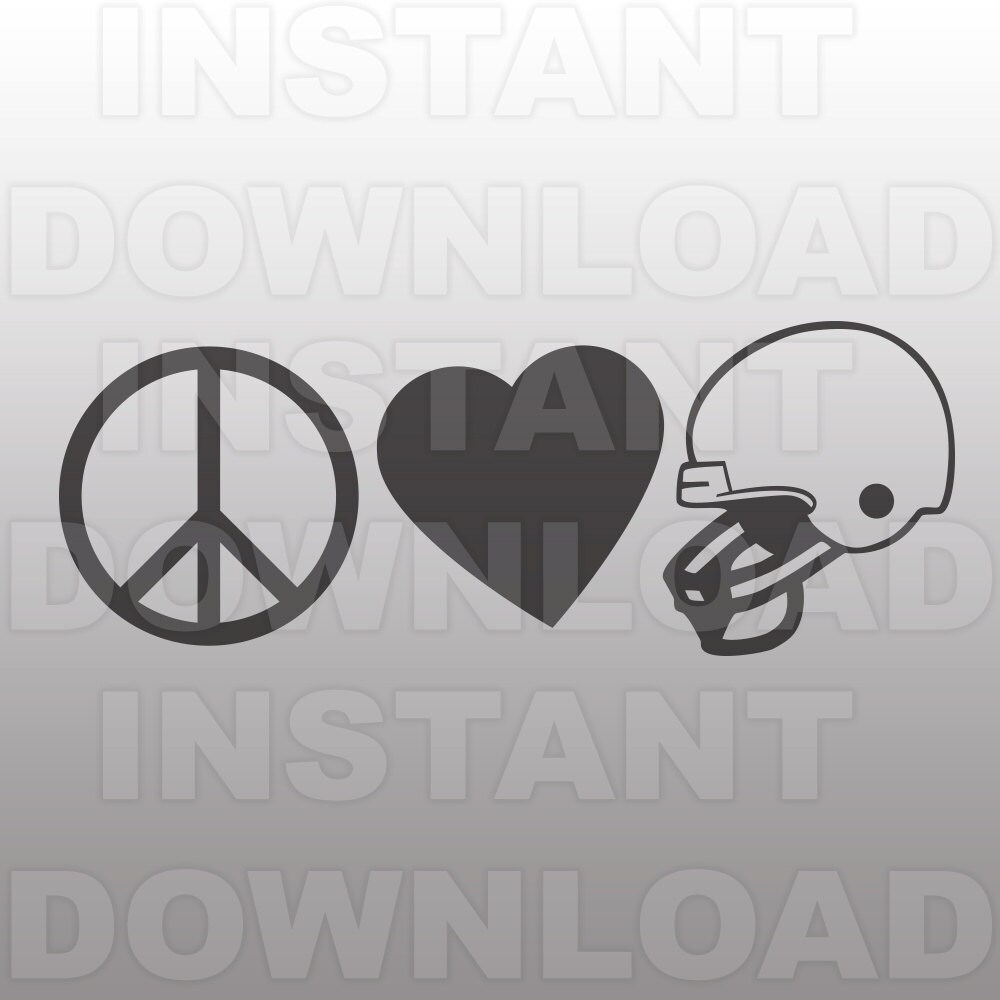 Free Free 105 Peace Love Soccer Svg SVG PNG EPS DXF File