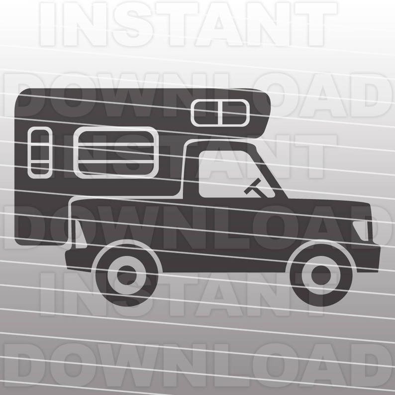 Download Truck Camper SVG FileRetro Camper SVG FileCamping SVG | Etsy