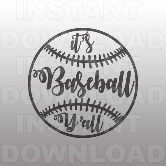 Free Free Baseball Yall Svg 169 SVG PNG EPS DXF File