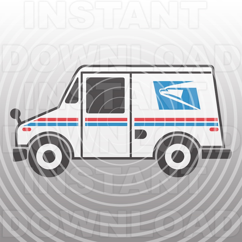 Free Free 58 Us Mail Truck Svg SVG PNG EPS DXF File
