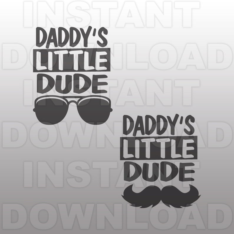 Download Baby Boy SVG FileDaddys Little Dude SVG Commercial & | Etsy