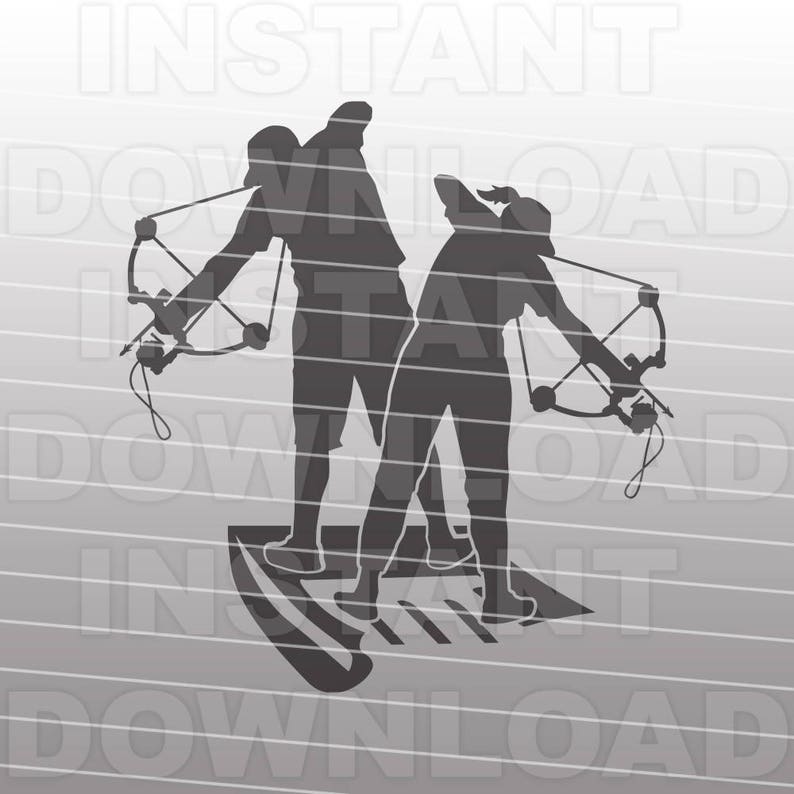 Download Bowfishing Couple SVG FileFishing SVG FileBow Fishing SVG ...