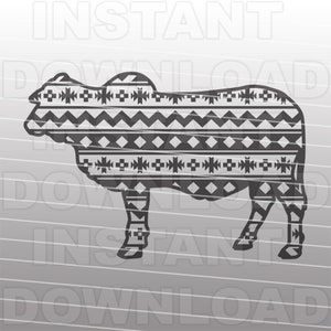 Brahman Heifer SVG File - Livestock SVG File - Commercial & Personal Use - svg file for Cricut,Silhouette Cameo,vinyl cutting,vinyl decal