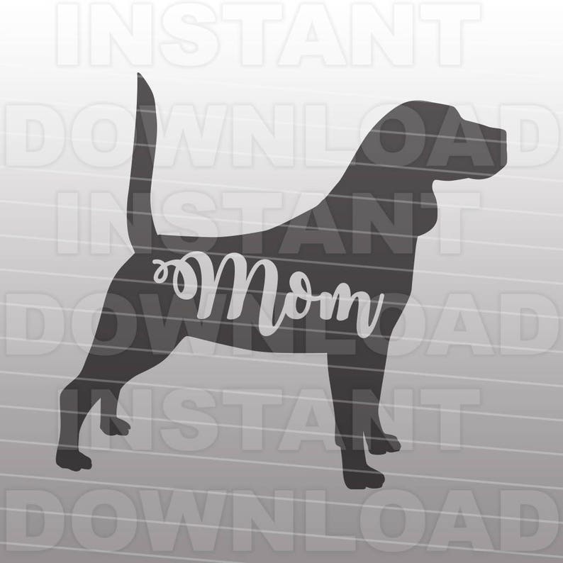 Beagle SVG Filebeagle Mom SVG Filedog Mom SVG personal & - Etsy