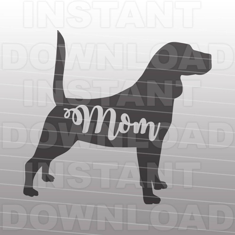 Download Beagle SVG FileBeagle Mom SVG FileDog Mom SVG Personal & | Etsy