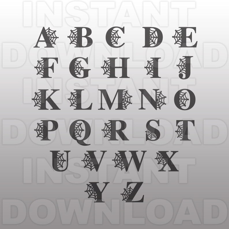 Download Halloween Font SVG File For Commercial & Personal Use ...