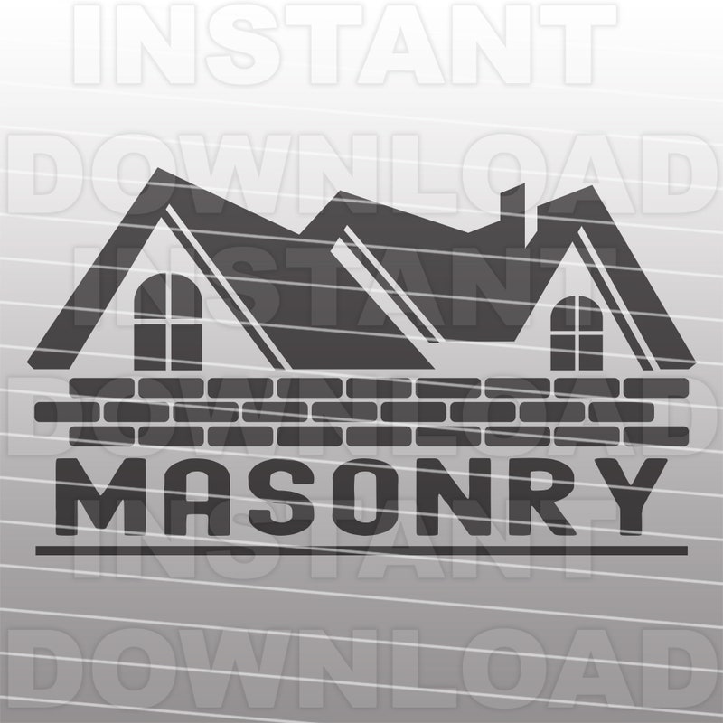 Masonry Logo Design - Etsy