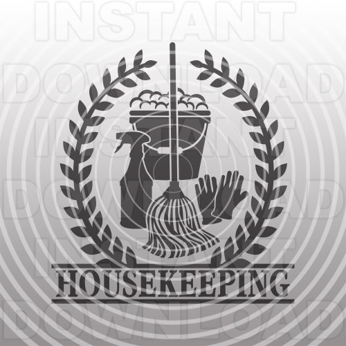 Housekeeping SVG Etsy