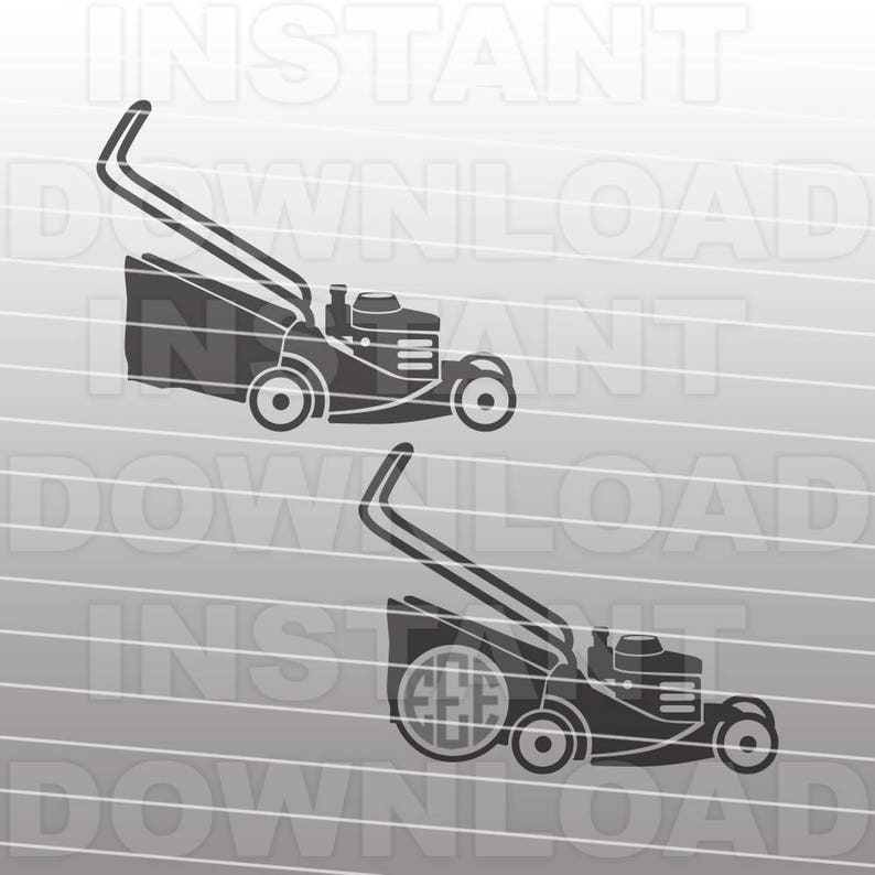 Download Lawn Mower SVG FilePush Mower SVGLandscaping svgGardening ...