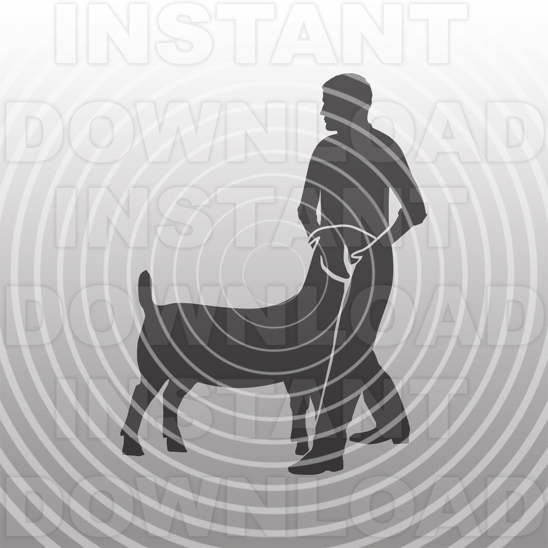 Market Goat Livestock Judging SVG File,boer Goat Svg,livestock Judge