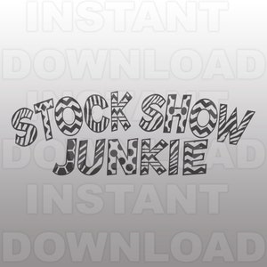 Stock Show SVG File,Livestock SVG, svg -Vector Art for Commercial & Personal Use,Download SVG Cut File for Silhouette and Cricut Cutter
