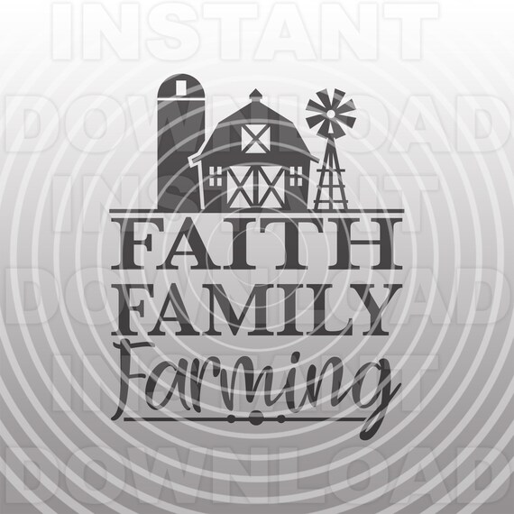 Download Barn Svg Filebarnyard Svgfaith Family Farming Svgfarm Svg Etsy