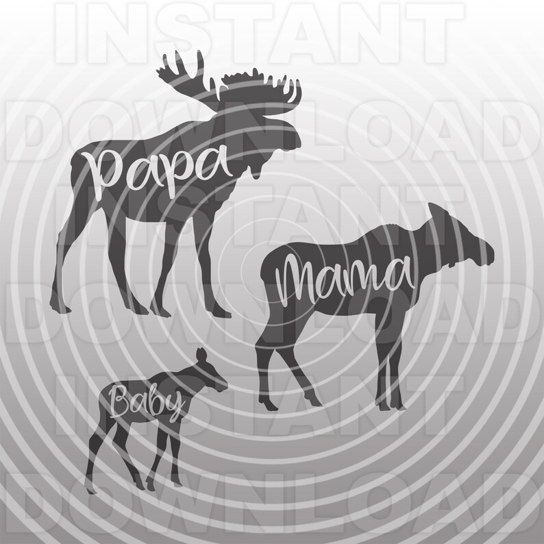 Free Free Mama Moose Svg 551 SVG PNG EPS DXF File