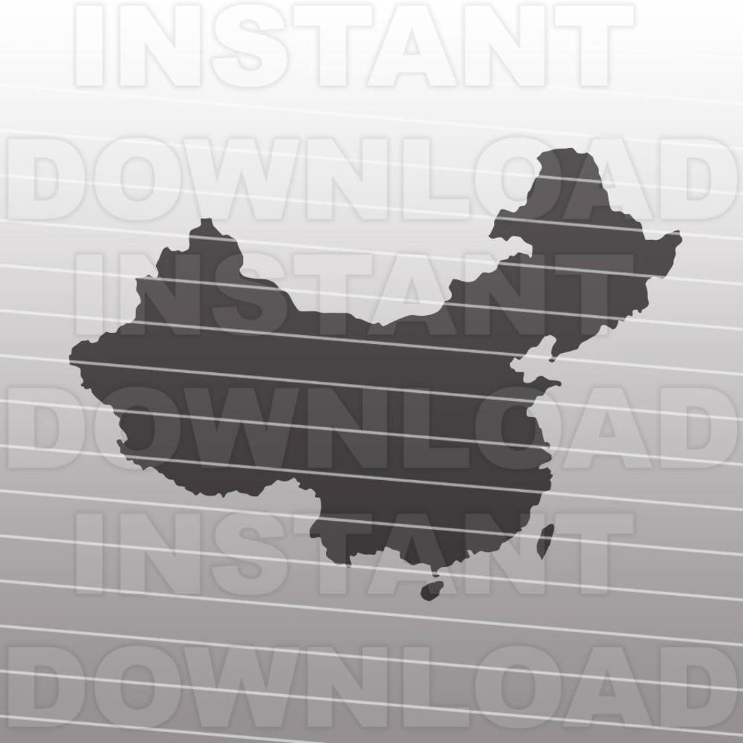 China Svg File China Map Outline Svg Vector Clip Art For Commercial Personal Use Svg File China Svg File China Map Outline Svg Vector Clip Art For Commercial Personal Use Svg File