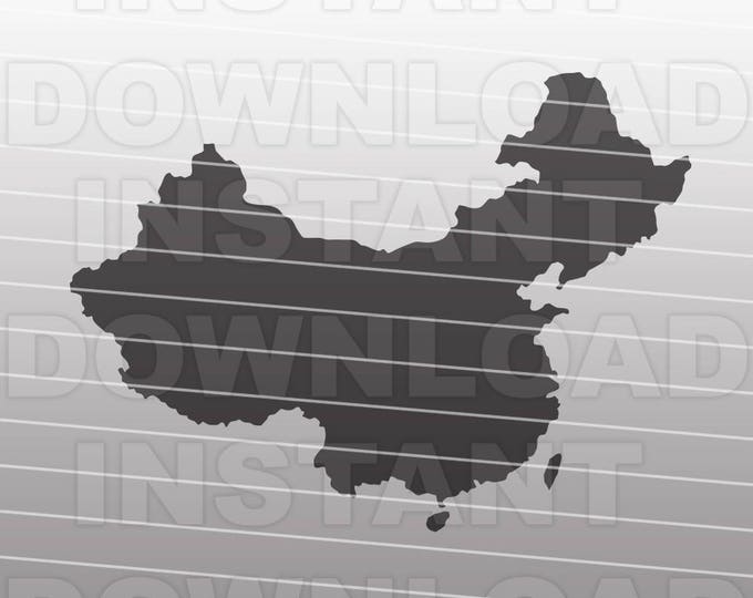 Asia Svg Script China Svg, Nature of China Svg, Dxf Nature for Laser Cut, Cnc Design ...