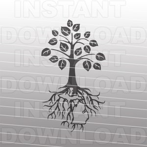 Baum mit Landkarte Wurzeln SVG-Datei,Michigan Umriss SVG-Vector Clipart kommerzielle und persönliche Gebrauch- Cricut,Silhouette,Cameo,Vinyl svg