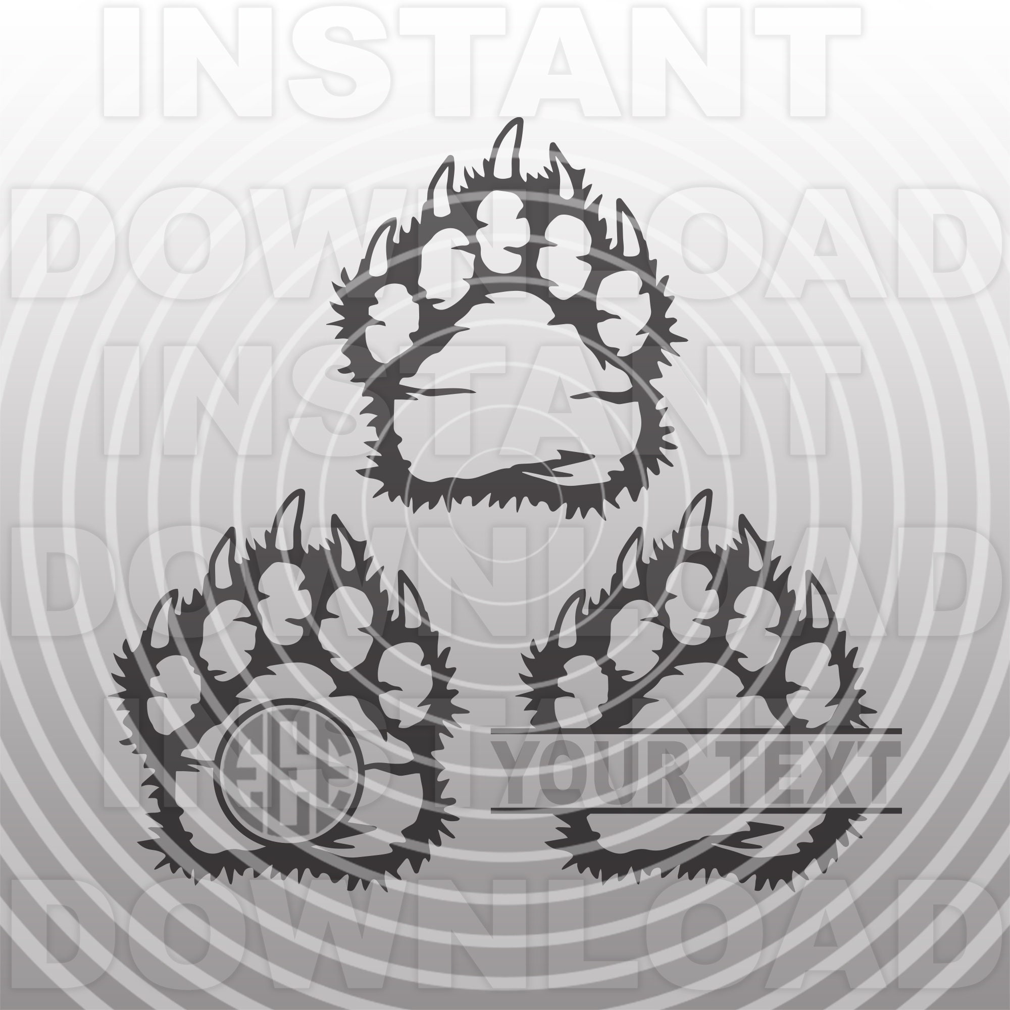 Free Free Grizzly Paw Svg 407 SVG PNG EPS DXF File