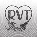Registered Vascular Technologist SVG File,Floral Ultrasound Probe svg,Sonographer svg -Commercial/Personal Use-Cricut,Silhouette,Cameo,Vinyl