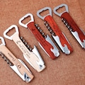 Custom Engraved Wooden Wine Bottle Opener, Wedding Gift
