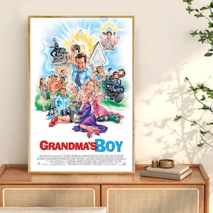 Grandma's Boy Filmplakat, Filmdrucke für Kinoräume, Wandkunst-Dekordruck, Filmplakate, personalisiertes Plakat