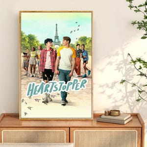 Heartstopper Filmplakat, Filmdrucke für Kinoräume, Wandkunst-Dekordruck, Filmposter, benutzerdefinierter Fotodruck