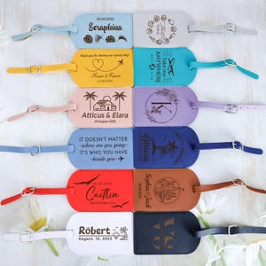 Personalised Luggage Tag, Wedding Favour,Suitcase Tag，Bridal Shower Gifts, Giveaway Gift,Bridesmaid Gifts ,Custom Logo Tag Giveaways Gift