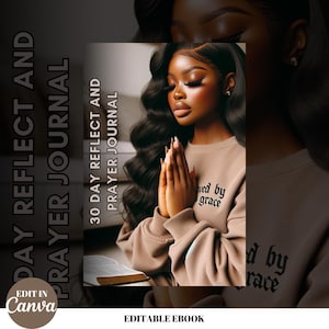 30-Day Devotional Journal for Women | Bible Study, Reflection, and Prayer Guide