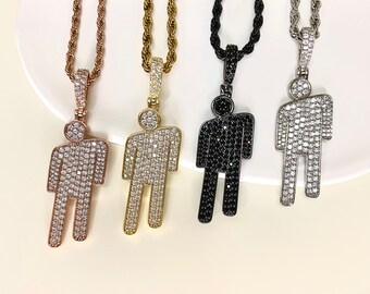 Billie Eilish Pendant Necklaces,Gift,Concert Necklace,Glittering