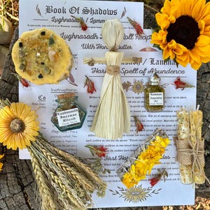 Lughnasadh Altar Kit, Lughnasadh Altar Decor, Lammas Ritual Set, Witchcraft box, Lammas Ritual Kit, Lughnasadh Altar, Sabbat Celebration Kit