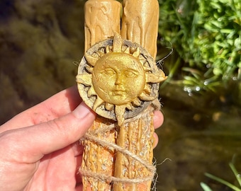 Litha Spell Candles, Sun God Offering Candles, Summer Solstice Ritual Candles, Pagan Altar Decor, Litha Devotional Candle, Witchcraft