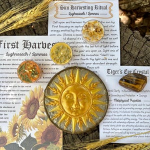 Lughnasadh Altar Kit, Lughnasadh Altar Decor, Lammas Ritual Set, Witchcraft box, Lammas Ritual Kit, Lughnasadh Altar, Sabbat Celebration Kit
