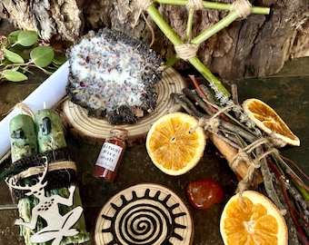 Beltane Altar Kit, Beltane Ritual Kit, Witchcraft box, Fire Festival Ritual Box, Beltane Altar Decor, Beltane, Sabbat Celebration Kit