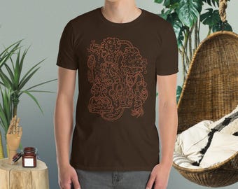 March Sketchbook Abstract Art printed tee