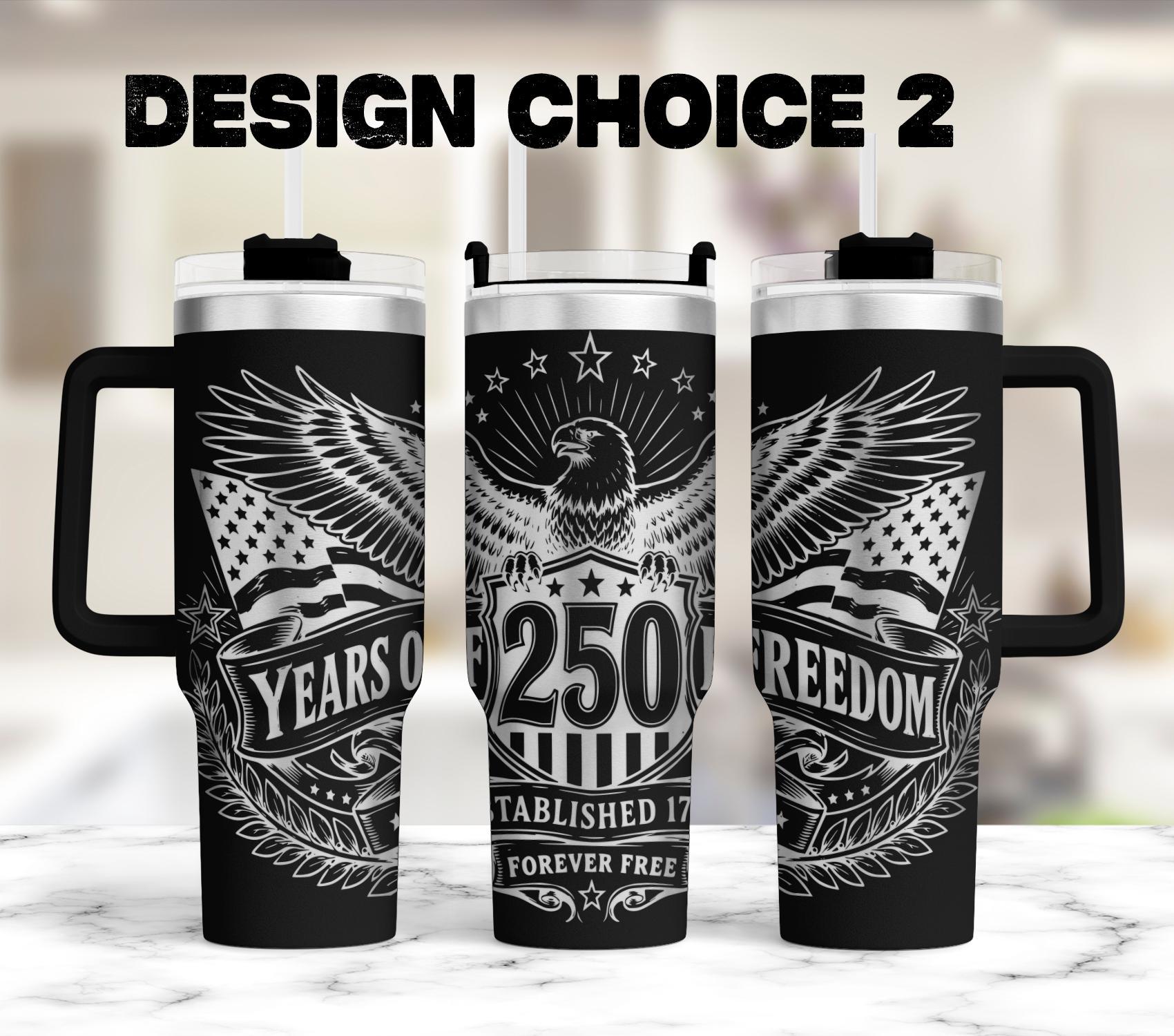 250th Anniversary Engraved YETI Rambler 36 Oz Chug Bottle, Limited