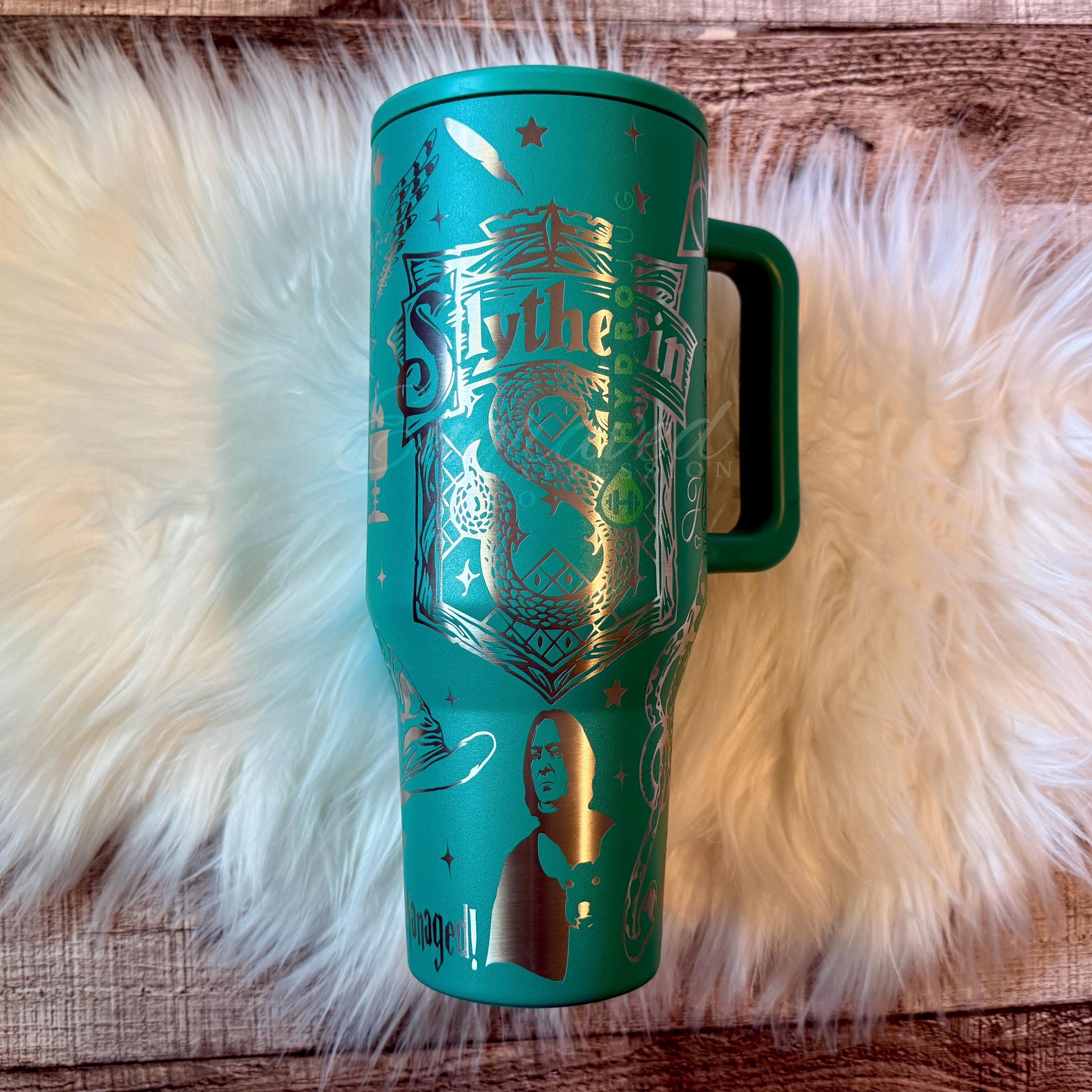 Engraved Wizard Hydrojug Traveler: Kelly Green 40 Oz Tumbler - Etsy