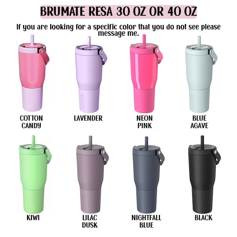 Engraved Owala Sleek Floral Water Bottle | Rose and Larkspur Flower Wrap | Personalized Owala Gift for Her | Custom Floral Owala Sway Bottle image 6