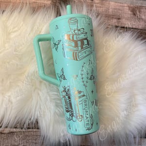 Engraved Brumate Era Tumbler - Mint Reading Design - Teacher Student Gift