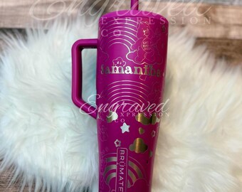Engraved Brumate Era Tumbler: Sassy Swear Bears Design - Dragonfruit 40oz
