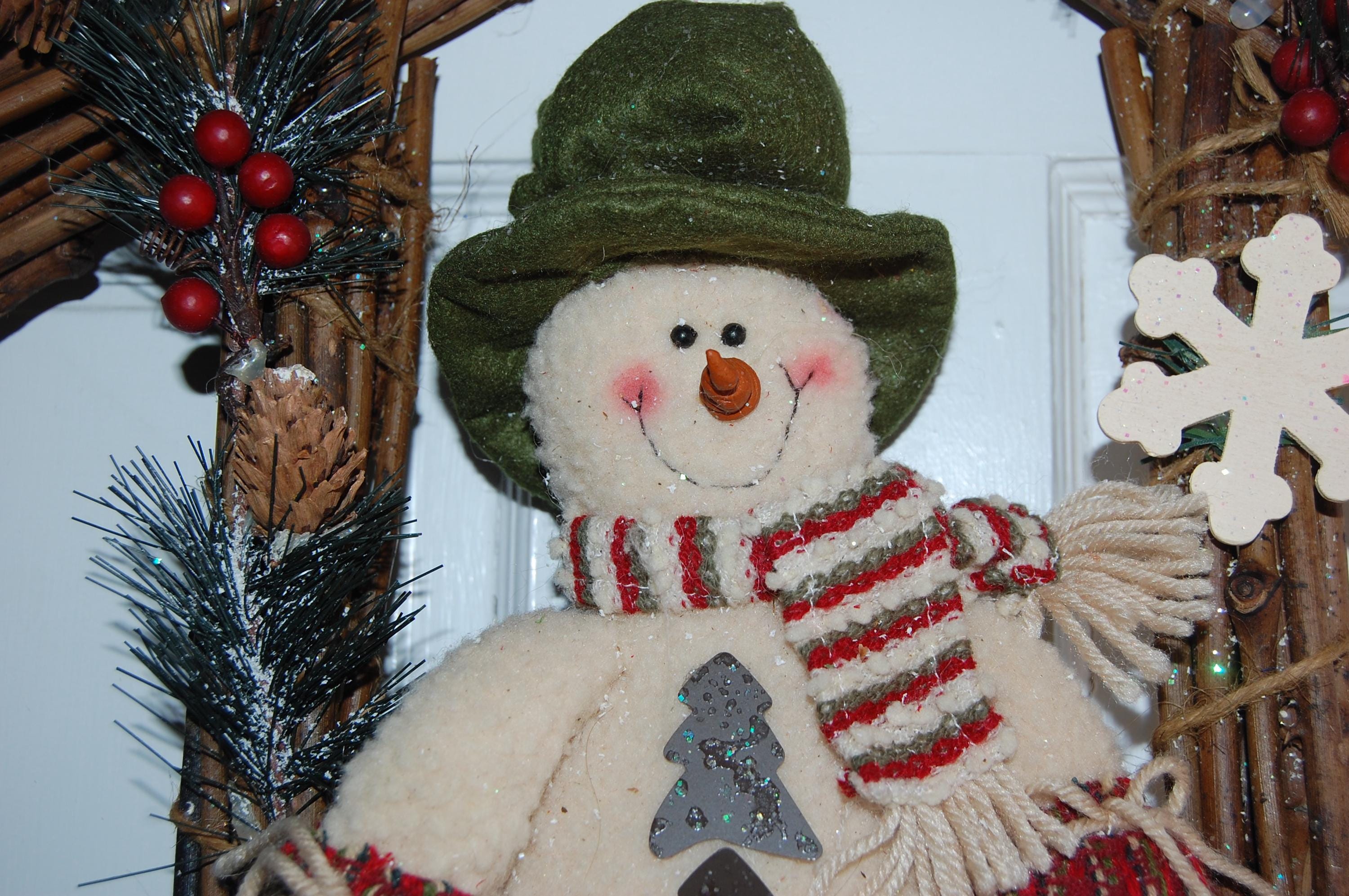 Welcome Winter Snowman - Etsy