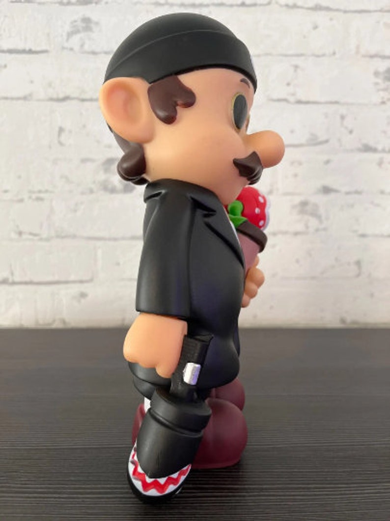 Super Mario as Leon Action Figures Toy Model: Toys, Home Decor with Elegant Design image 4