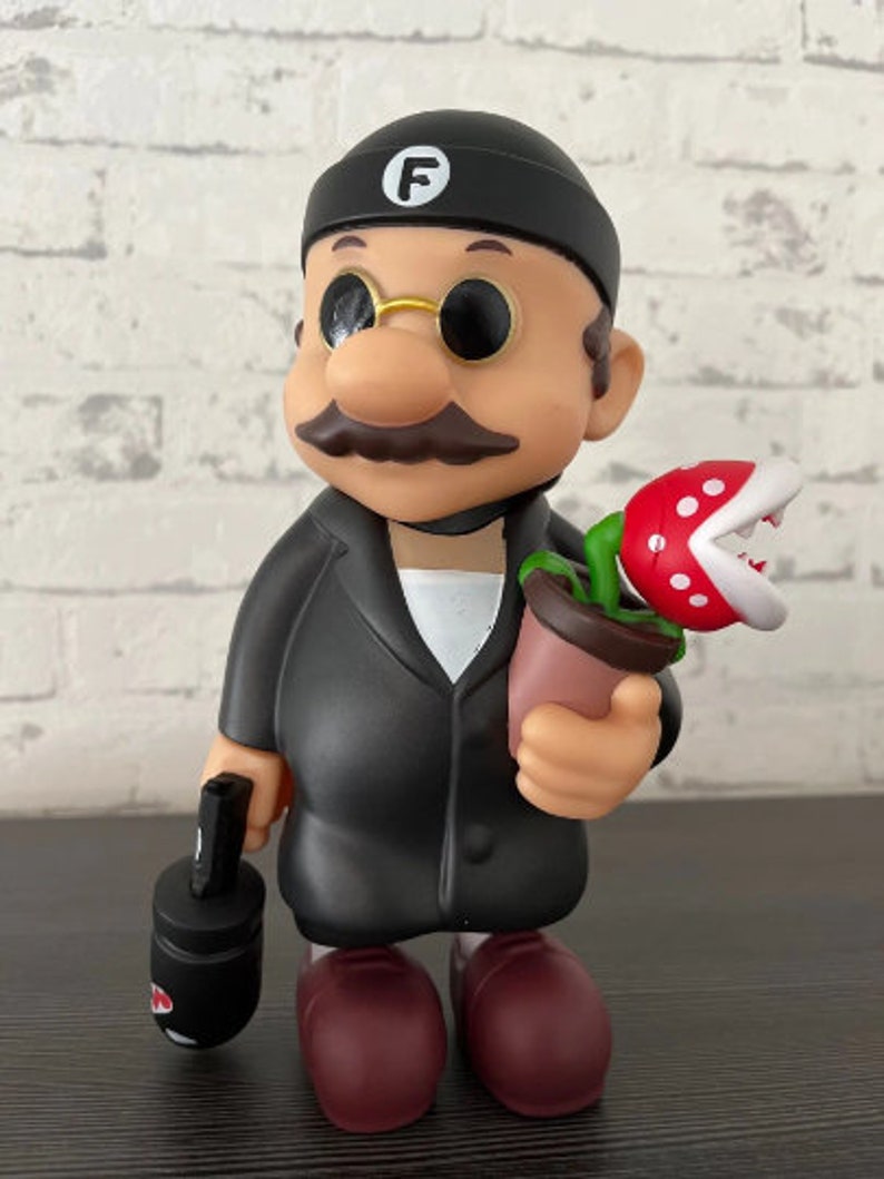 Super Mario as Leon Action Figures Toy Model: Toys, Home Decor with Elegant Design image 3