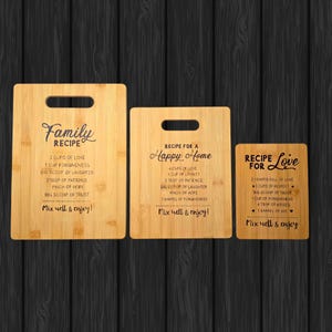 Wood Burned Bamboo Cutting board