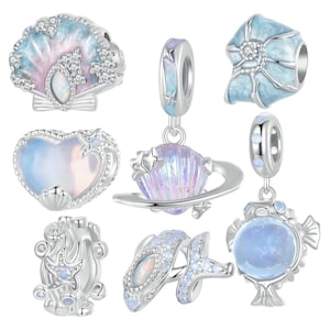 Silver Sea Life Charms fits Pandora Bracelet 925 Sterling Silver Charm Jewellery gift for her BUY 3 GET 65% OFF
