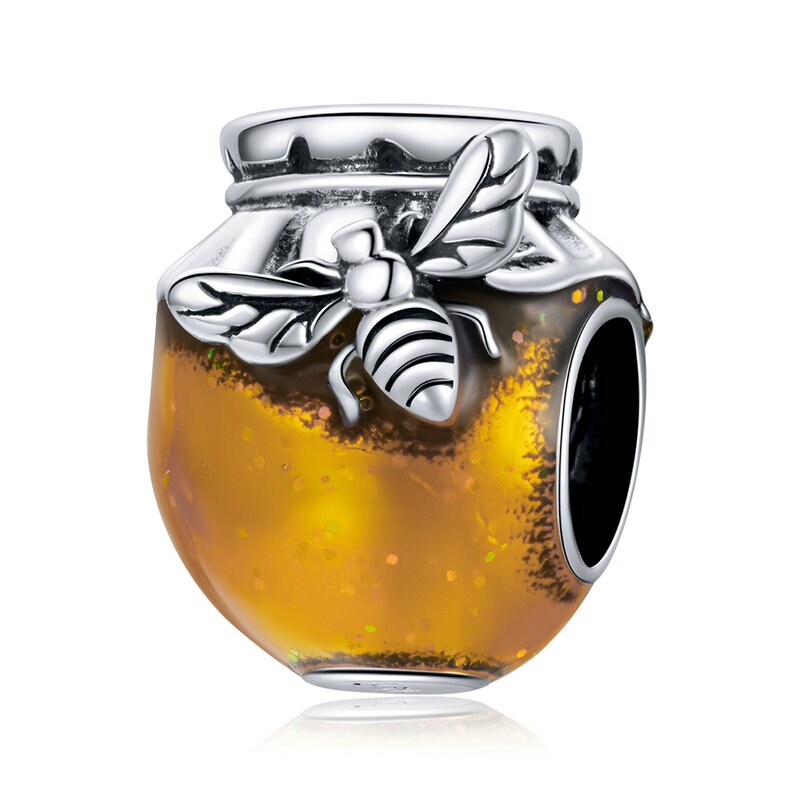 Charm Abeille 🐝 Dorée S925 plaqué or Compatible Pandora - Montres & Bijoux