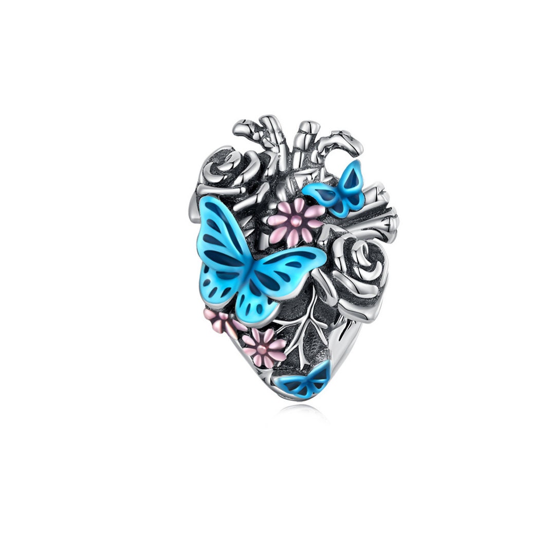 Braccialetto Con Charm Farfalla Rosa Per 12° Compleanno - Regalo Per Bambina In Confezione Regalo - 3